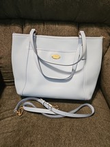 Pre-owned Light Blue Coach Handbag Tote - $98.59