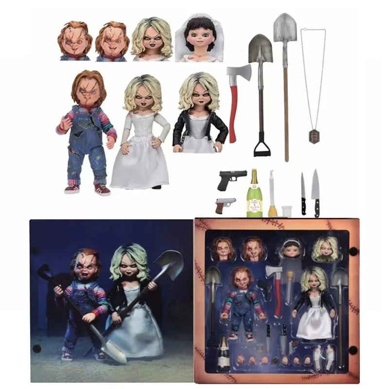 NECA Bride Of Chucky Tiffany Action Figure Gets Lucky Toy Horror Halloween Gift - £55.55 GBP+