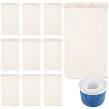 10-Pack Of Pool Skimmer Socks - Excellent Savers For Filters, Baskets, And Skimm - £16.03 GBP