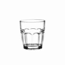 Bormioli Rocco Rock Bar Stackable Double Old Fashioned Glasses, 13 1/4 Ounce, Se - £43.15 GBP