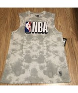 NBA Logo Black Men&#39;s tank top tye dye size Medium M - €17,84 EUR