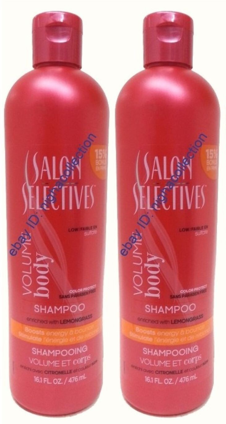 2 Bottles x Salon Selectives Color Protect Boost Fullness Volume Shampoo... - $27.71