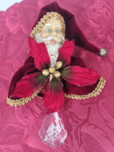 Christmas Ornament Vintage Santa Head ?Mark Roberts? made in Taiwan R.O C. Used - £9.16 GBP