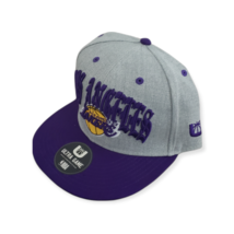 Los Angeles Lakers NBA Ultra Game Adjustable Snapback Hat Gray/Purple OSFM - $43.72 CAD