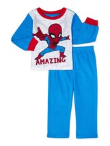 Spider-Man Básico Polar Pijama Set Nwt Infantes Talla 2T, 3T, 4T O 5T - £7.99 GBP+