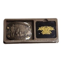 NRA 1985 Belt Buckle Collectors Edition Whittington Center Raton New Mexico - £21.79 GBP
