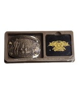 NRA 1985 Belt Buckle Collectors Edition Whittington Center Raton New Mexico - £21.95 GBP