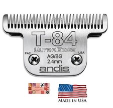 Andis Ultraedge T-84 Blade*Fit Agc,Oster Golden,Turbo,A6,Volt,PRO 3000i Clipper - £30.48 GBP
