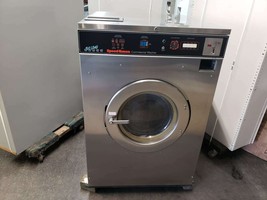 Speed Queen Coin-Op Front Load Washer, 50 lbs, Model: SC50MD2, S/N: M10981373 - $3,960.00