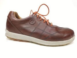 FootJoy Versaluxe Mens Size 10.5 M 57253 Brown Leather Spikeless Golf Shoes - £31.56 GBP