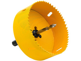 4-1/8in 105mm HSS Hole Saw BiMetal Drill Round Blade with Hex Arbor - £20.11 GBP