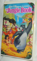 Walt-Disneys Classic: The Jungle Book (VHS,1991) Black Diamond Edition with Case - £16.22 GBP
