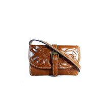 NEW PATRICIA NASH Crossbody Brown Leather Convertible Organizer &#39;TORRI&#39; ... - £43.26 GBP
