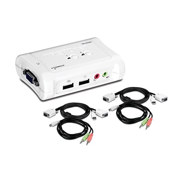 TRENDnet TK-209K 2-Port USB KVM Switch Kit with Audio (Includes 2x KVM C... - $152.00