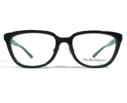 Polo Ralph Lauren 8528 1637 Kids Eyeglasses Frames Black Green Square 49-18-130 - £41.18 GBP