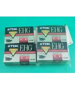 3x TDK VHS-C Extra High Grade 1 Premium High Grade Camcorder TC-30 E-HG ... - £7.63 GBP