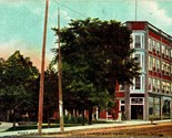Cushman House Annex Post Office Petoskey Michigan MI UNP DB Postcard 1910s - $3.33