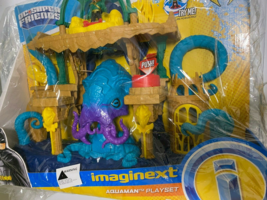 New Imaginext Fisher Price DC Super Friends Aquaman Play set - £110.30 GBP