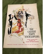 Vintage The Calvert Party Encyclopedia Book 1968 242 Drinks 42 Party Men... - $13.55