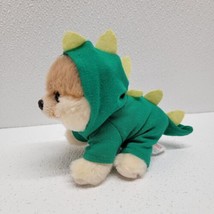 Gund Itty Bitty Boo Boo-Rex 4&quot; Plush Green Dinosaur Costume Cute Puppy D... - $14.75