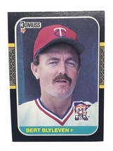 Bert Blyleven 1987 Donruss #71 Minnesota Twins MLB Baseball Card - £0.77 GBP