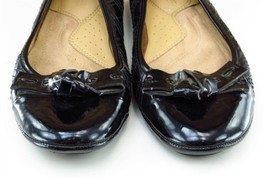 Naturalizer Women Sz 6 M Black Flat Synthetic Shoes Cabaret - £13.27 GBP