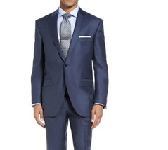 PETER MILLAR Flynn 100% Wool Navy Suit separates Jacket 46T $845 Made In Canada - £133.09 GBP