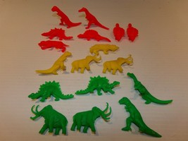 Vintage Marx Prehistoric Animals Plastic Dinosaurs Toys Figurines 17 ass... - £21.20 GBP