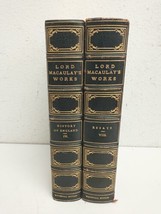 Lord Macaulay&#39;s Works Lot of Two (IV, VIII) Whitehall Edition 1898 Putnam - £32.47 GBP