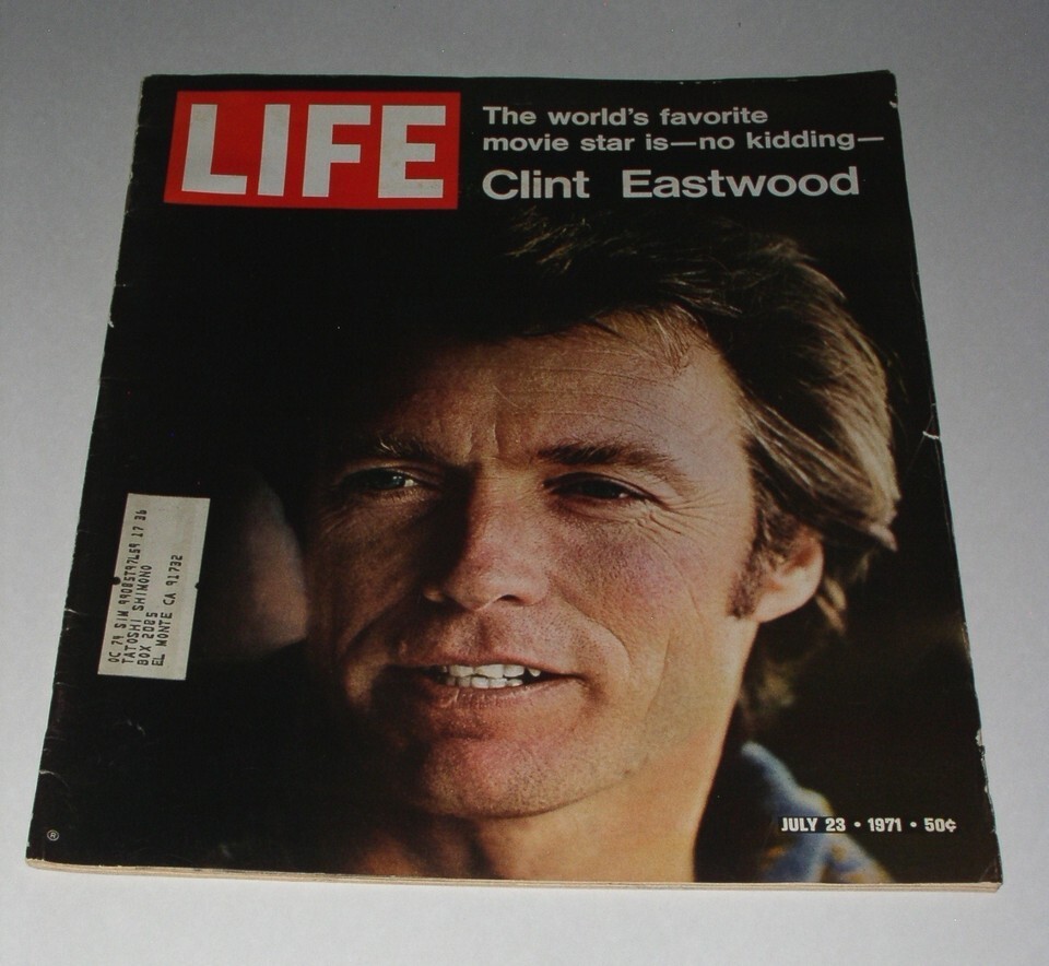Clint Eastwood Life Magazine Vintage 1971 - $14.99 Clint Eastwood Life Magazine Vintage 1971 - $14.99