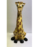 WMG Scissors Figurine 2007 Giraffe Sewing Scissors Holder 7” Tall - $33.85 CAD