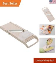 Super Standard Mandoline Slicer with 4 Japanese Stainless Steel Blades -... - $95.06