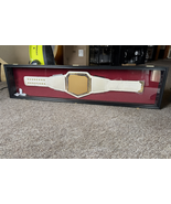 Wrestling Championship Belt Display Case Black Wood Boxing Wall Mount Ca... - $4,461.92 MXN
