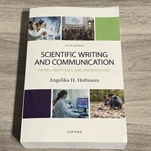 Scientific Writing and Communication Paperback Textbook Hofmann A H 5th ... - $48.88