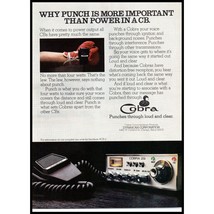 1976 Cobra 29 CB Radio Vintage Print Ad Trucker Trucking Boxing Glove Wall Art - £8.32 GBP