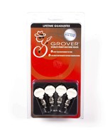 Genuine 6W Ukulele Pegs Soprano White Button, Set Of 4 - $48.99