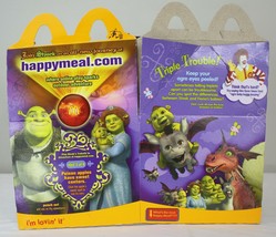 ORIGINAL Vintage 2007 McDonald&#39;s Shrek the Third Happy Meal Box - $9.89