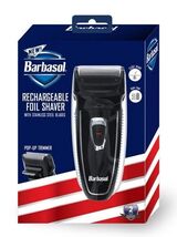 Rechargeable Foil Shaver Stainless Steel Blades Pop-Up Trimmer - $14.73