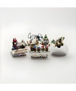 Lighted Christmas Teapot Village 1998 Trendmasters Sears Mice Train Comp... - $94.16 CAD