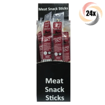 Full Box 24x Sticks Amish Smokehouse Honey BBQ 100% Beef Snack Sticks | 1.25oz - £33.05 GBP