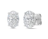 Diana M Jewels 3.00 Cts Lab Grown Oval Cut Stud Earrings Size One Size - $891.00
