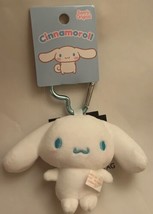 Sanrio Japan Official Cinnamoroll Mini Plush Keychain Nwt Heart Metal Read Descr - £15.71 GBP