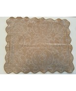 Colchas S Domingos 1 Sham Gold &amp; White Matelasse 21&quot;x26&quot; Opening - $29.61 CAD