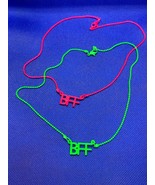 2 BFF Best Friends Matching Necklaces Children&#39;s Girls Fashion Jewelry - £3.65 GBP
