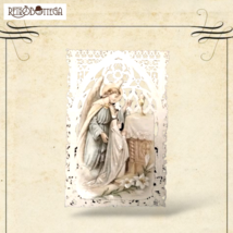 Antique Perforated Holy Card First Communion Sacred Art Antiques Antiques - $1,882.84 MXN