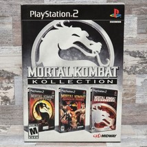 Mortal Kombat Kollection PS2 Playstation 2 Complete CIB Tested 3 Game Set MK - £62.05 GBP