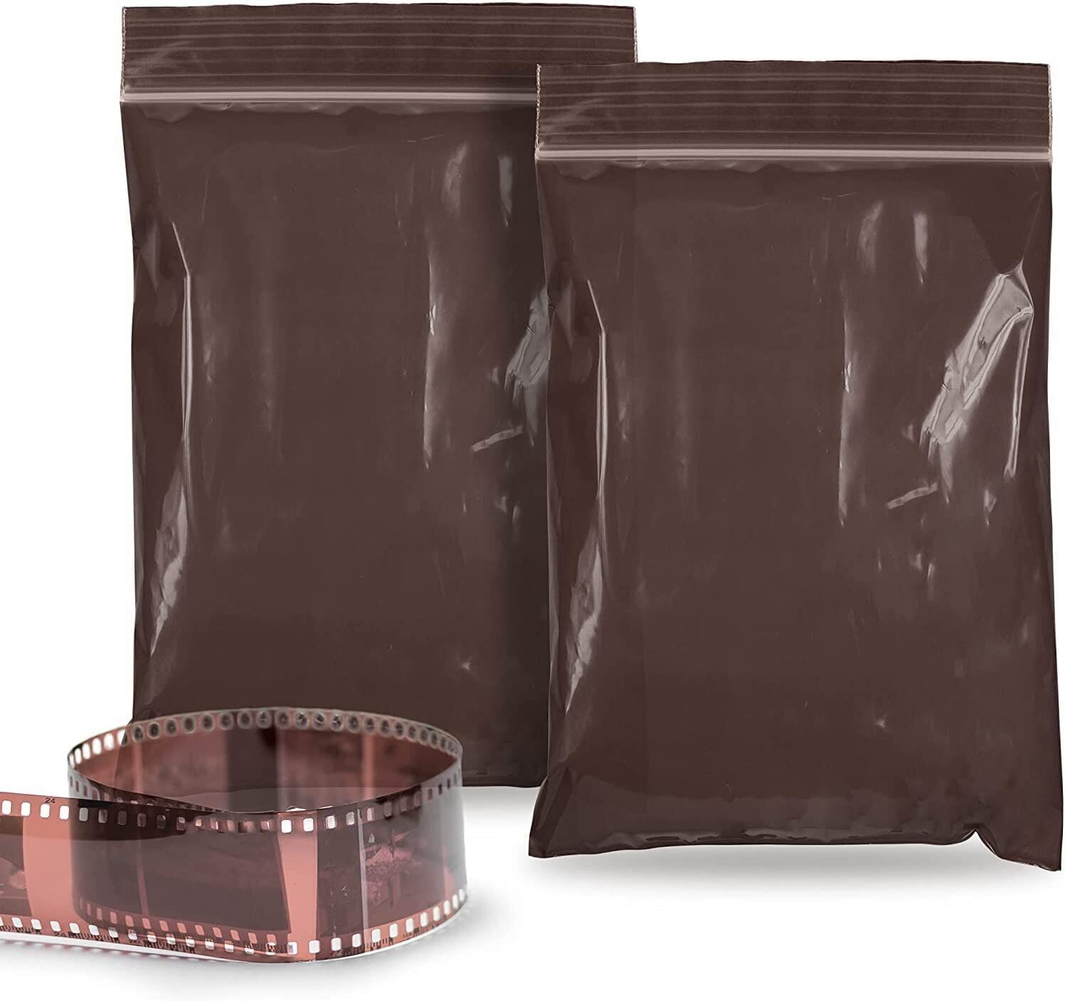 Primary image for Amber Zip Bags 2.5 x 9, Brown Poly Zip Bags for Storage 1000 Pack 3 Mil