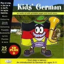 Kids&#39; German - First steps in Learning CD with printable pages (Audio CD) Caroly - £3.15 GBP