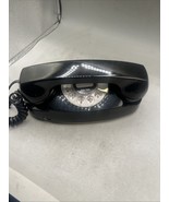 Vintage Bell System Western Electric Princess Rotary Desk Phone Black 1972 - $39.59