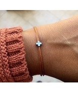 Cross  jewelry women Cross Bracelet Men Christian Gift Religious Gift Fa... - £4.64 GBP